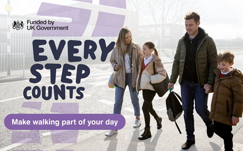 every step counts, making walking a part of your day